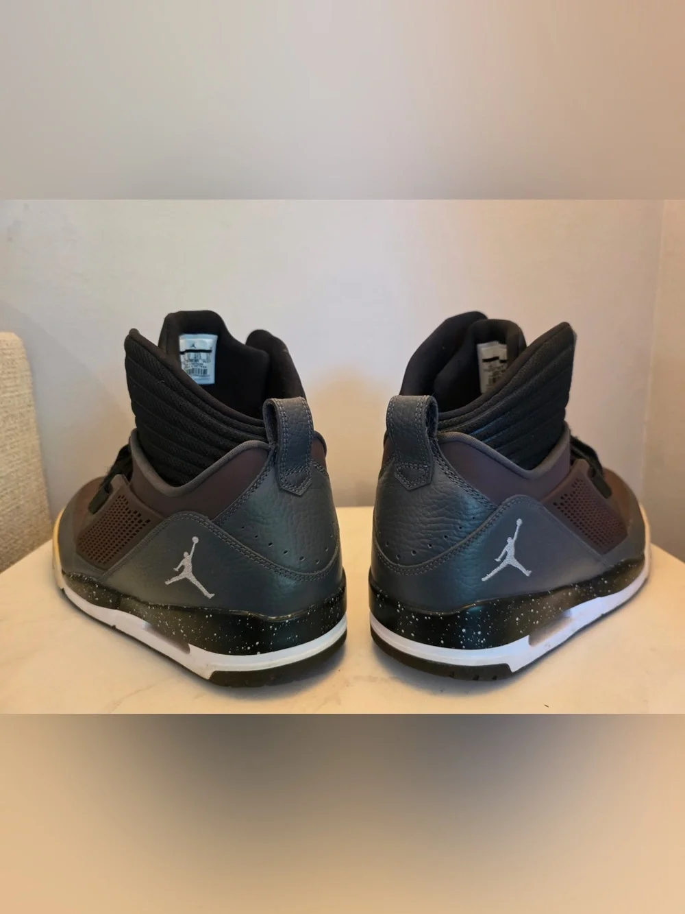 Jordan Flight 97 Deep Burgundy Wolf Grey